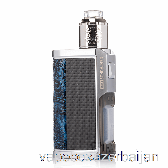 Vape Baku Lost Vape CENTAURUS QUEST 100W Squonk Kit SS / Ukiran